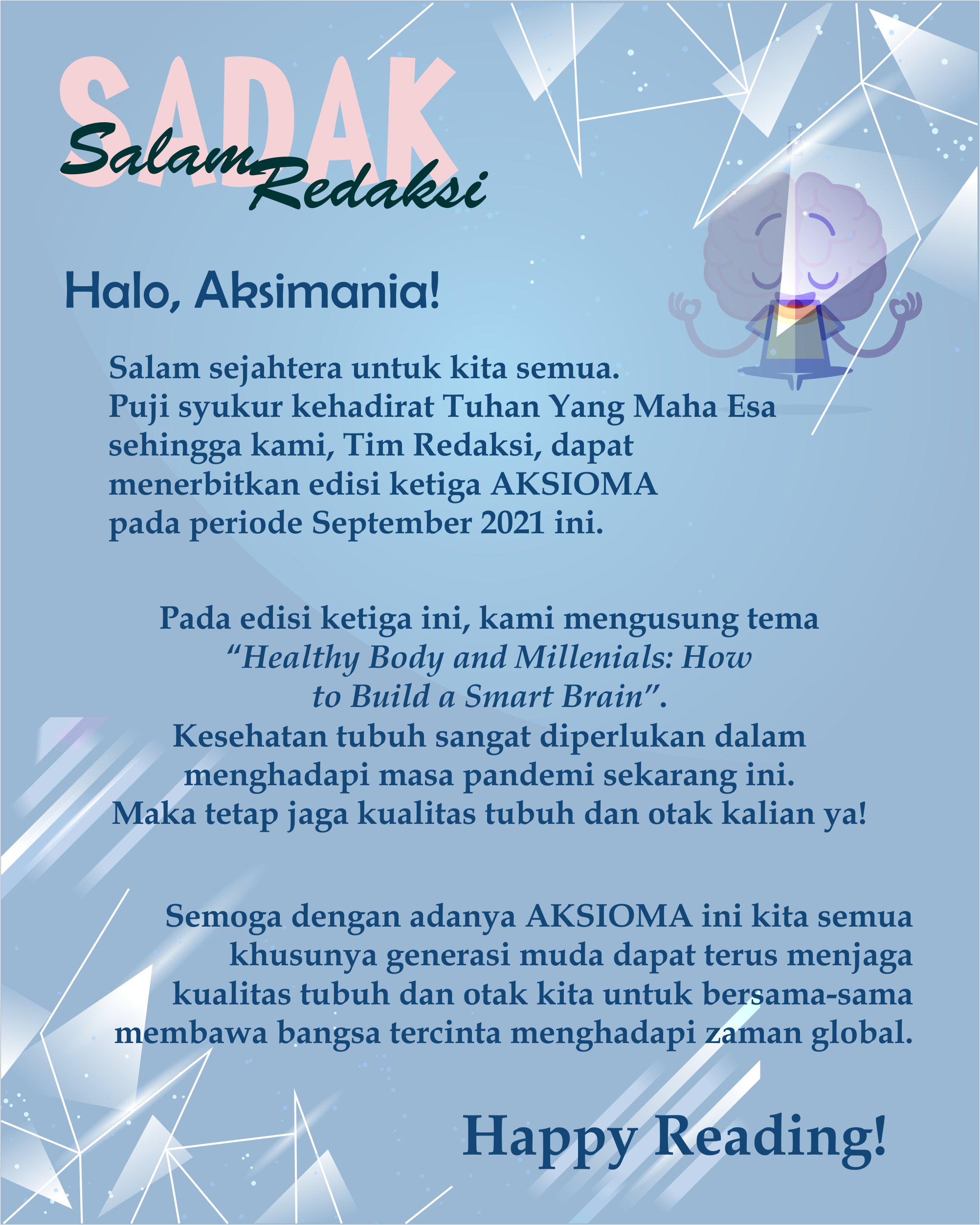 Aksioma Edisi 3
